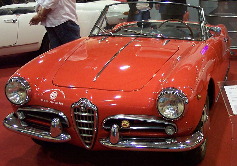 1989 Alfa Romeo Spider Veloce. 1957 Alfa Romeo Giulietta