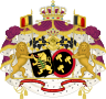Alliance Coat of Arms of King Philippe and Queen Mathilde.svg