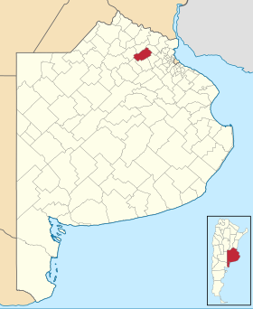 Localisation de San Andrés de Giles