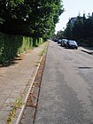 L'avenue des Frères Goemaere vue d'en bas