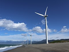 Bangui Wind Farm mill centered