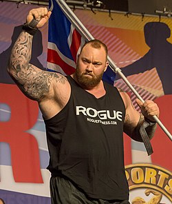 Hafþór Júlíus Björnsson vuonna 2017.