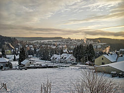 Skyline of Puderbach
