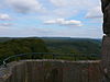 Blick vom Weißenberg zum Mosisberg (Bildmitte hinten)