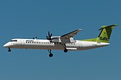 Az Air Baltic Bombardier Q400-as repülőgépe