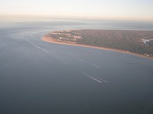 Cape Henry from the air, facing to the east-southeast over the Atlantic Ocean and the gateway to the Chesapeake Bay CapeHenry.jpg