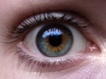 Central heterochromia, looks cool!