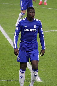 Kurt Zouma a Chelsea FC színeiben 2015-ben