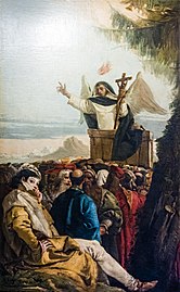 San Vincenzo Ferreri predica alle turbe
