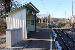 Järnvägsstationen i Chigny