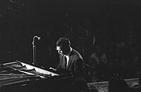 Dave Brubeck tijdens een concert in 1959 (Foto: Harry Pot, Anefo)