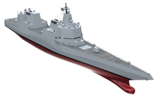 DDG(X) concept from Program Executive Office Ships as presented in the 2022 Surface Navy Association symposium DDG(X) SNA 2022.png