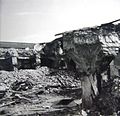 1963 Üsküp depreminden sonra hamamın yıkıntıları