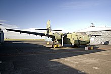 Caribou at the RAAF museum. De Havilland Canada DHC-4 Caribou A4-152 on display at the RAAF Museum.jpg