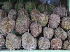 Durians in Davao