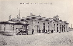 MANTES - Gare de Mantes (Embranchement)
