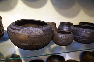 Vasellame di ceramica auarita delle Canarea
