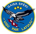 Emblem of Latvian air forces.JPG