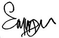 Emma Watson aláírása