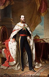 Portrait of Maximilian I of Mexico, by Franz Xaver Winterhalter Emperador Maximiliano I de Mexico.jpg