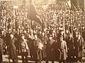 Первые красногвардейцы. 1917 год. Петроград.