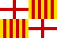 Barcelona zászlaja