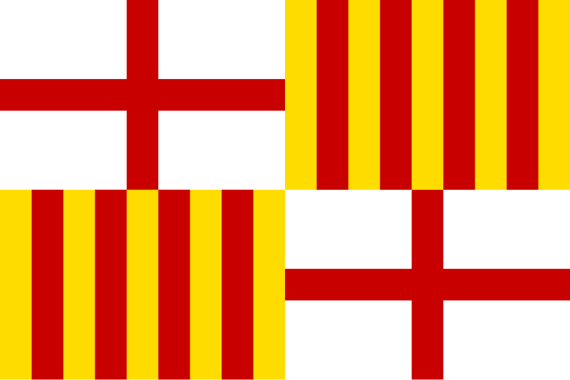 Файл:Flag of Barcelona.svg