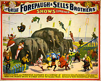 Circus poster, c. 1900