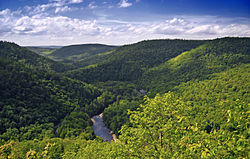 Worlds End State Park, Pensylvánie