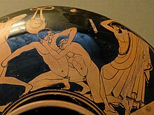 Foul pankration at Kylix by the Foundry Painter BM VaseE78.jpg
