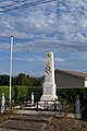 Le monument aux morts le long de la route départementale D9 (sept. 2011)