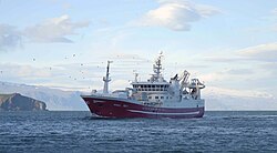 Icelandic fishing vessel Heimaey (VE-1), 2012