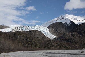 Herbert-Gletscher im Jahr 2016