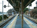 松島海岸駅ホーム（2007年3月28日）