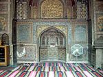 مسجد وزیر خان دا منبر و محراب