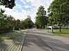 KU Eichstätt - Universitätsparkplatz an der Zentralbibliothek sowie Straßenansicht Am Sportplatz