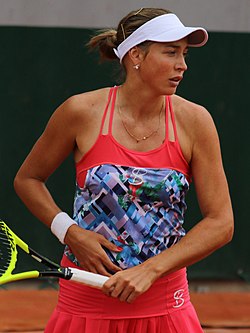Oxana Kalašnikovová na French Open 2019