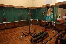 Etat d'une salle après le retrait des troupes russe, image du 19 novembre 2022.