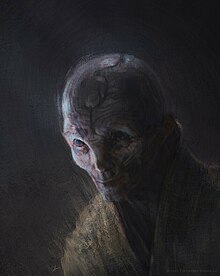 Fan art de Snoke.