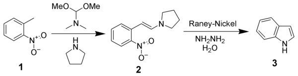 Synthèse de Leimgruber-Batcho de l'indole