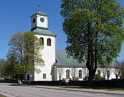 Kyrkan från söder.