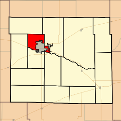 Location in Ford County
