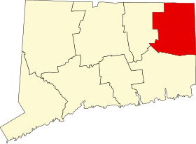 Localisation de Comté de Windham(Windham County)