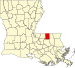 Карта Луизианы с указанием прихода Святой Елены.svg