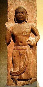 A Bodhisattva, 2nd century, Mathura MathuraBuddha.JPG