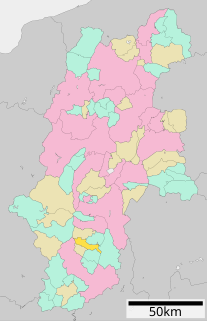 松川町位置図