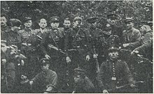 Members of the Lithuanian partisans (Zalgiris Territorial Defense Force) in 1946.jpg