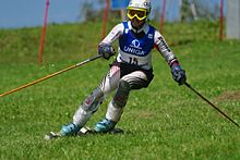 Mitra Kalhor im Slalom der WM 2009