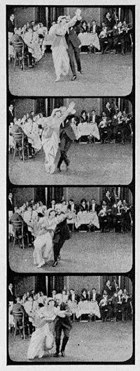 Modern Dancing (1914) - Vernon and Irene Castle - Illustration 30 (cropped) The Maxixe-Skating Step.jpg
