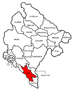 Bar Municipality in Montenegro